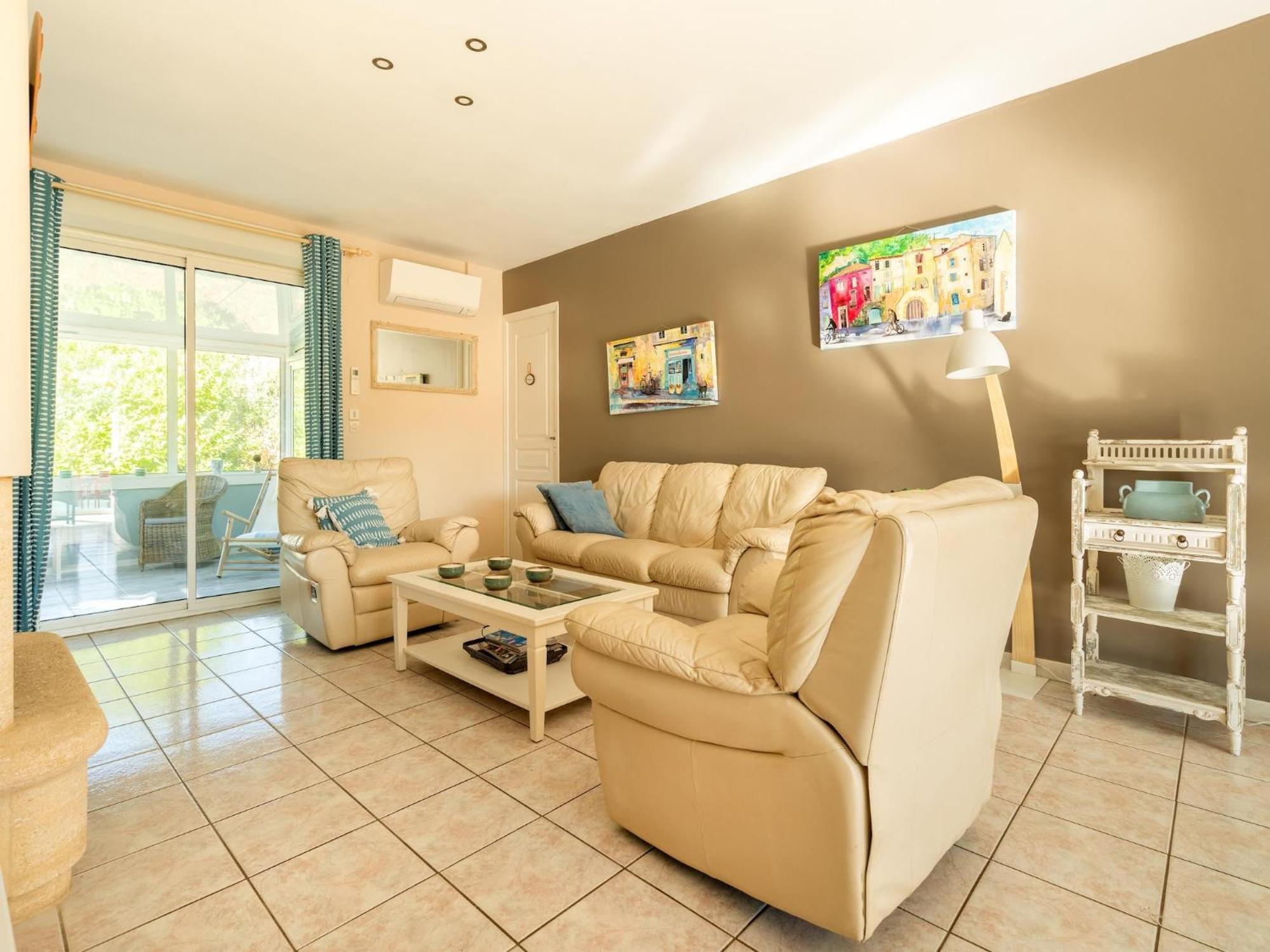 Вилла House In The South Of France With Private Pool Roquebrun Экстерьер фото
