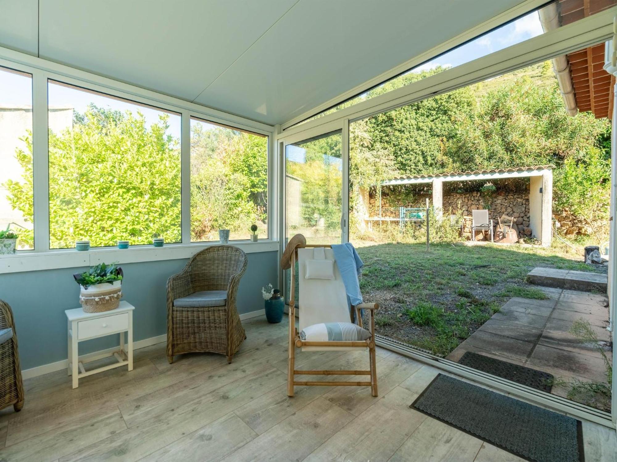 Вилла House In The South Of France With Private Pool Roquebrun Экстерьер фото